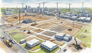 Grundstück wo die Erschließungskosten relativ hoch sind